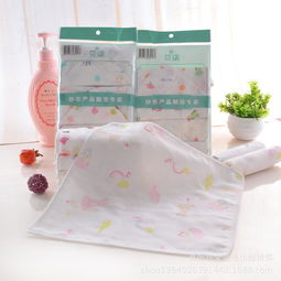 精選四層紗布口水巾方巾 熊小貝嬰兒用品，守護寶寶每一刻